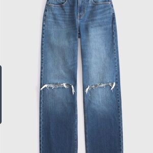 Abercrombie & Fitch Straight Ultra High Rise Jeans